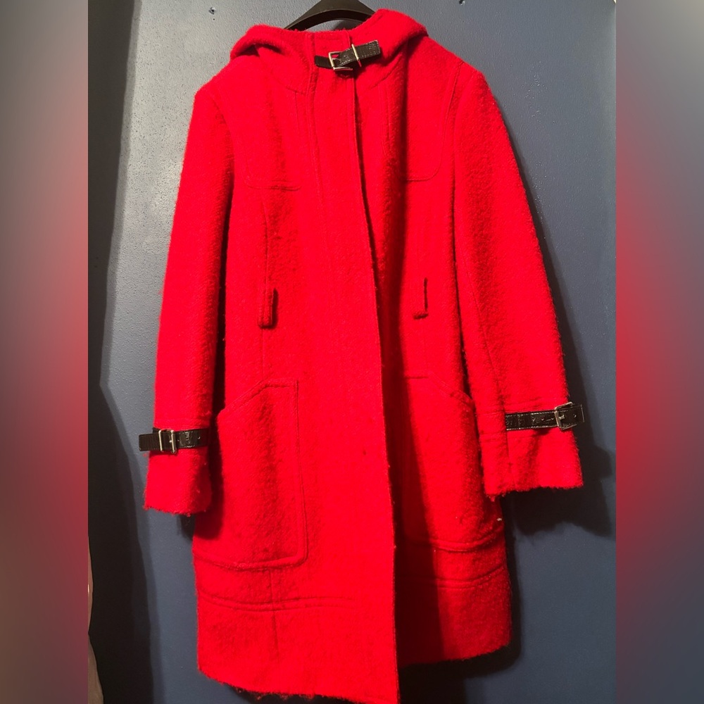 Calvin Klein Red Teddy Jacket